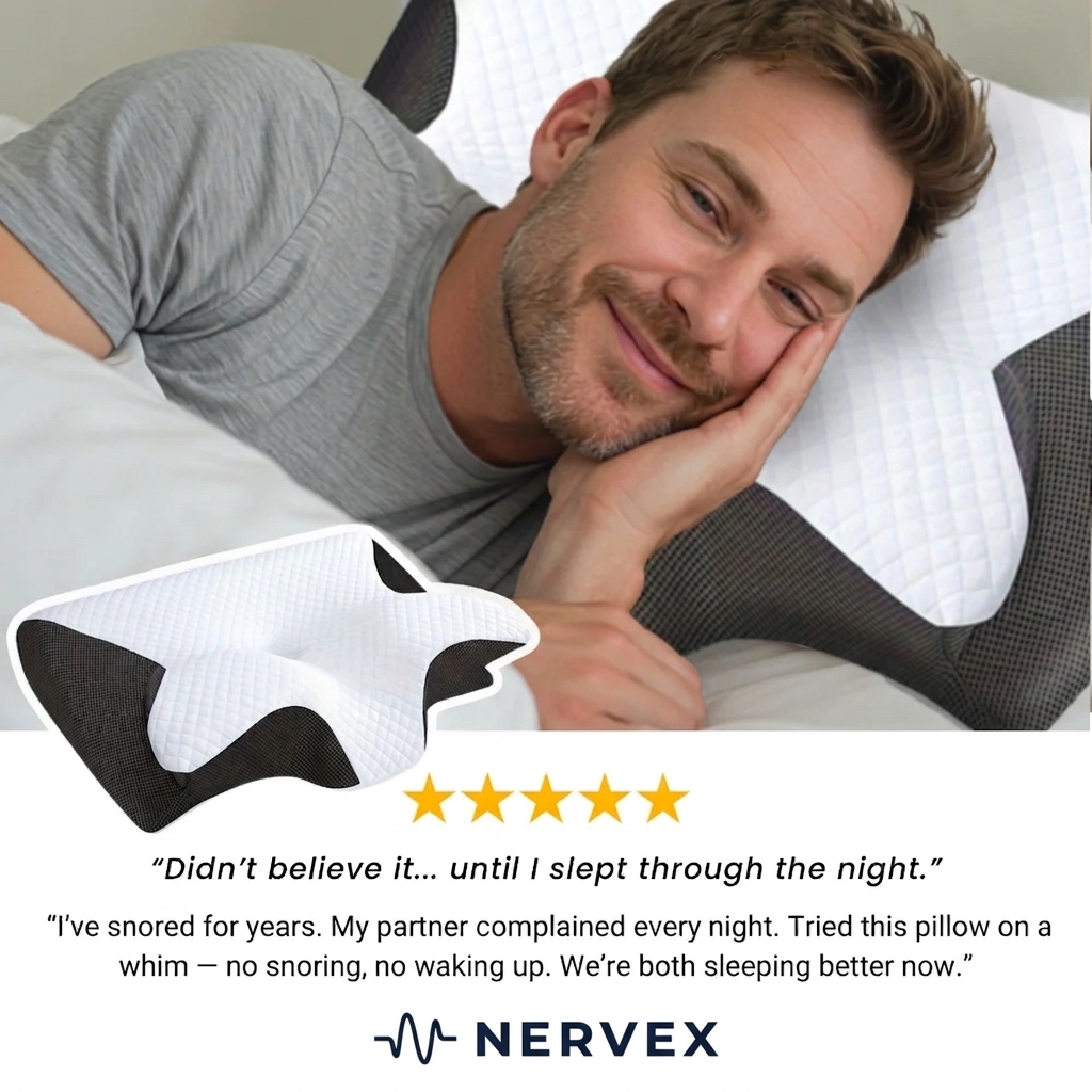 NeuroSleep™ Pro – Das einzige Kissen, das speziell dafür entwickelt wurde, Ihre Atemwege offen zu halten und perfekt mit NeuroAir harmoniert.