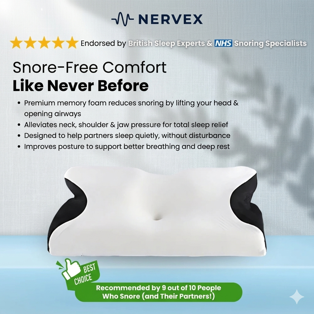 NeuroSleep™ Pro – Das einzige Kissen, das speziell dafür entwickelt wurde, Ihre Atemwege offen zu halten und perfekt mit NeuroAir harmoniert.